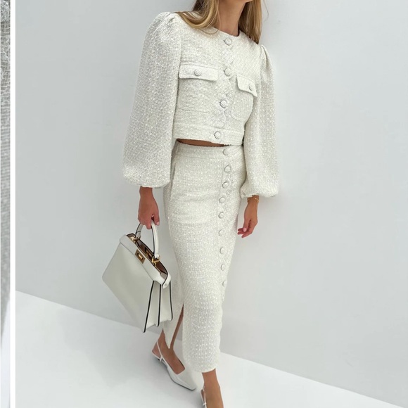 Vita grace adriana scallop top ivory size m - Picture 5 of 12